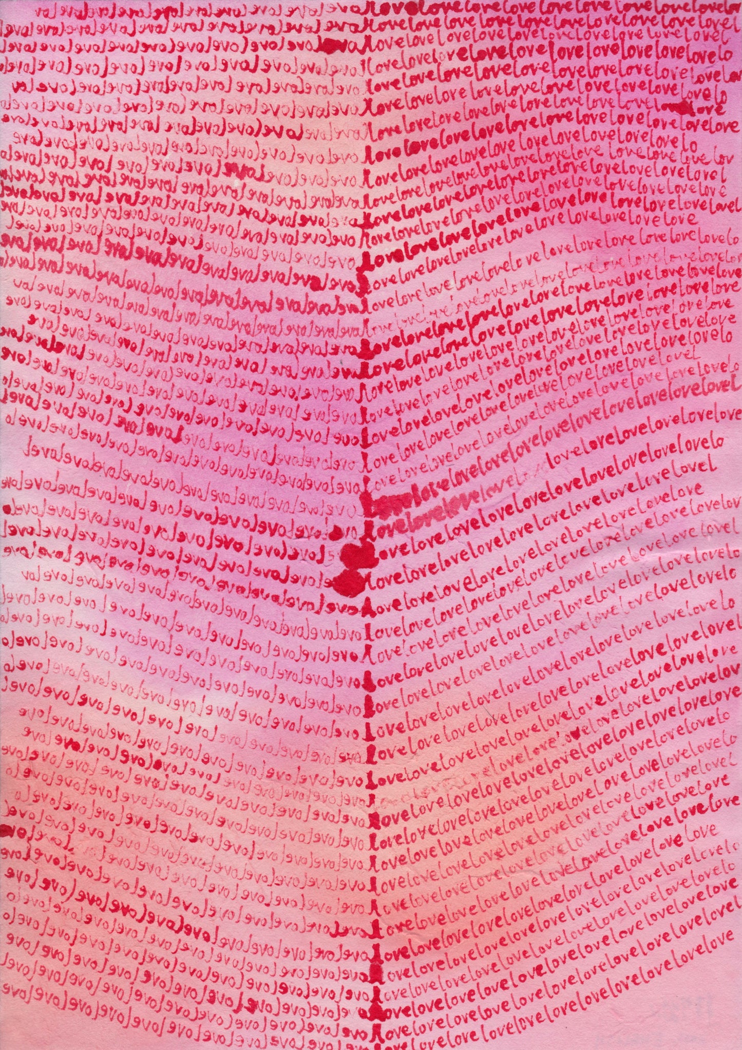 Edition QIN HAN, Série Amour, signée et numérotée, format A4, 30 ex